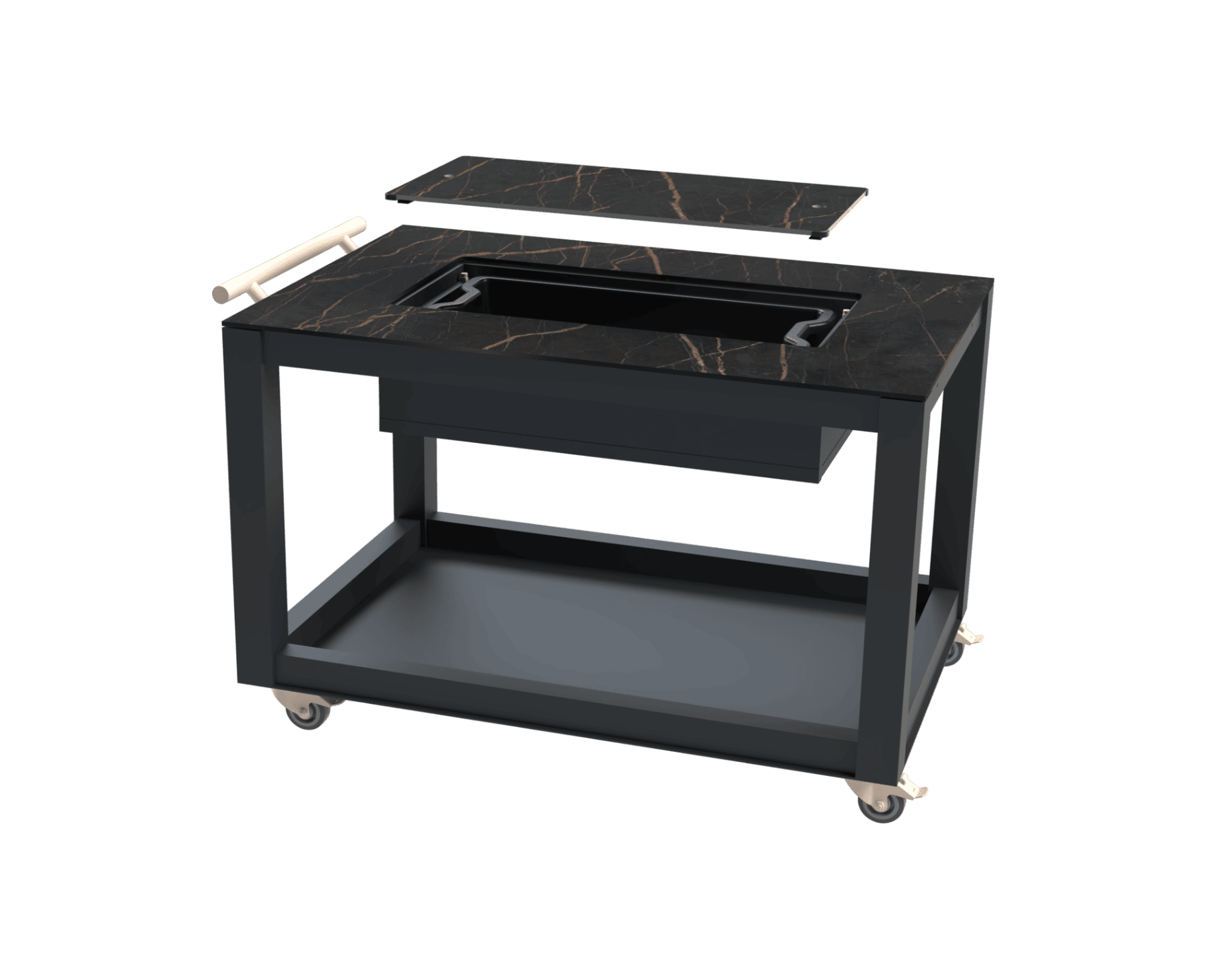 Servierwagen 120x80LAU